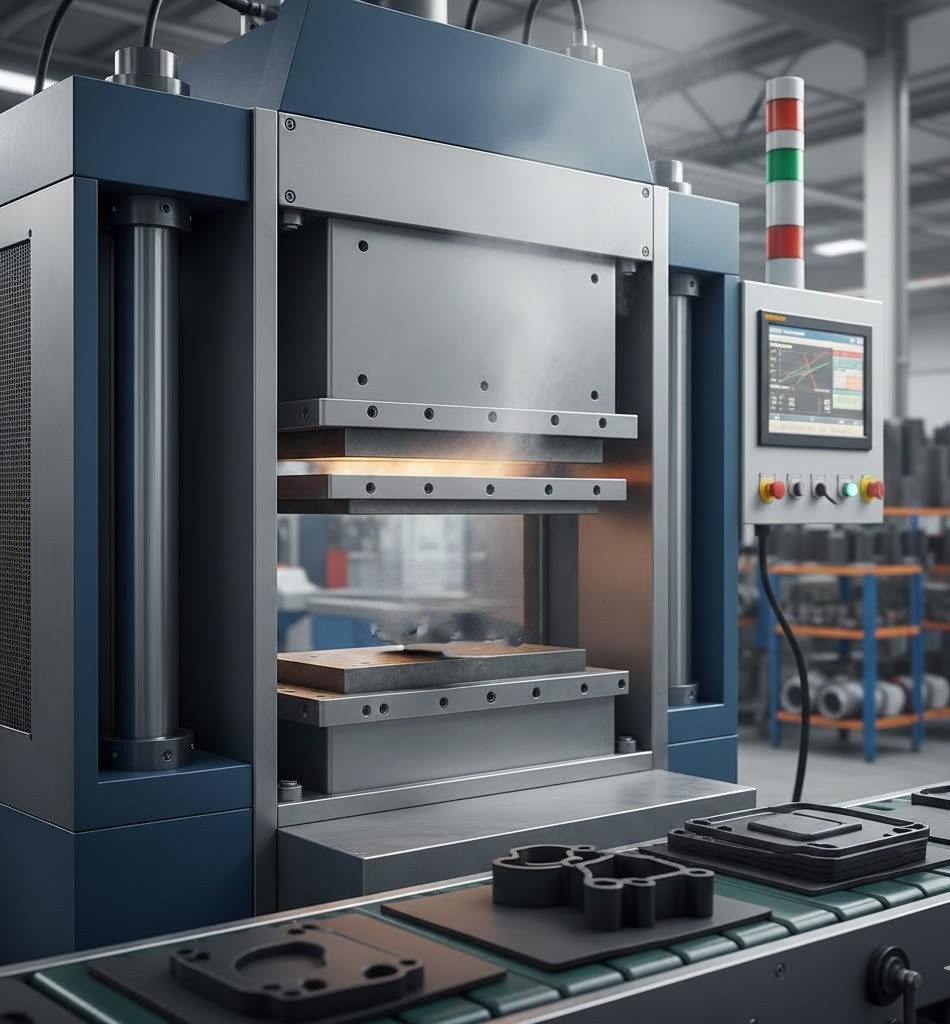 Presse industriali per stampaggio gomma